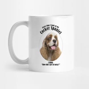 Lucky Cocker Spaniel Mug